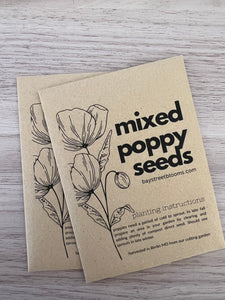 Poppy Seed Packet - Mixed
