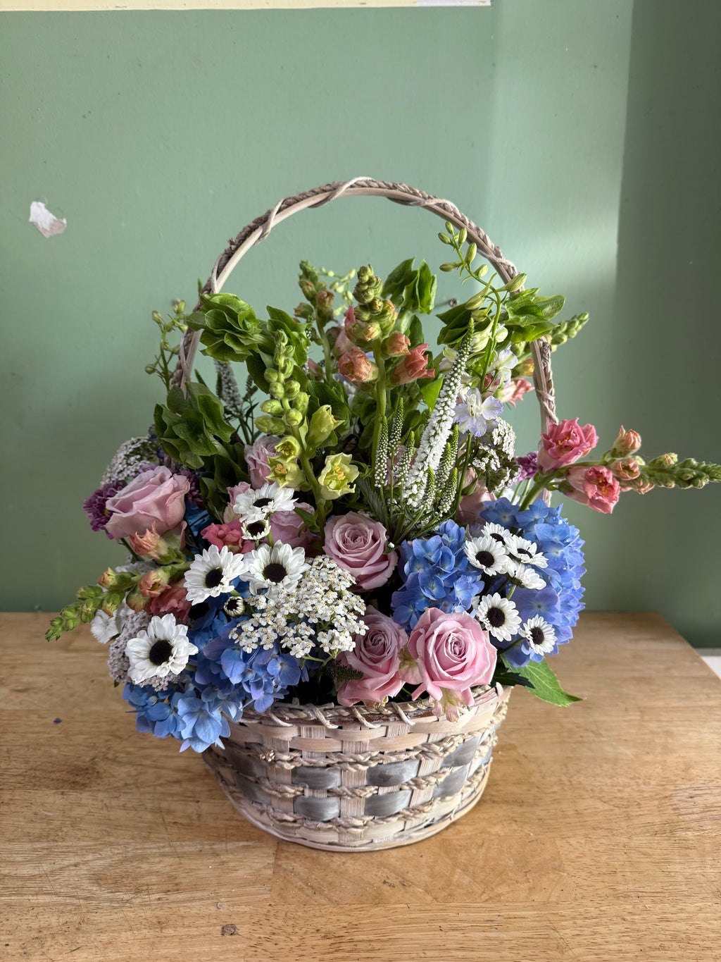Sympathy Floral Basket