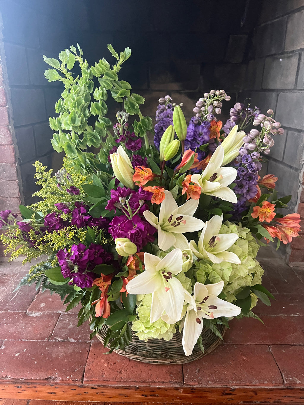 Sympathy Floral Basket